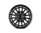 20" Vossen HFX5 Gloss Black 20x9 Wheels Fits Chevy Silverado HD 2001-2010