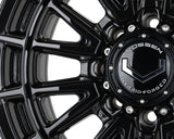 20" Vossen HFX5 Gloss Black 20x9 Concave Wheels Fits Ford F250 F350 Super Duty