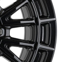 20" Vossen HFX5 Gloss Black 20x9 Wheels Fits Chevy Silverado 2500HD 3500HD