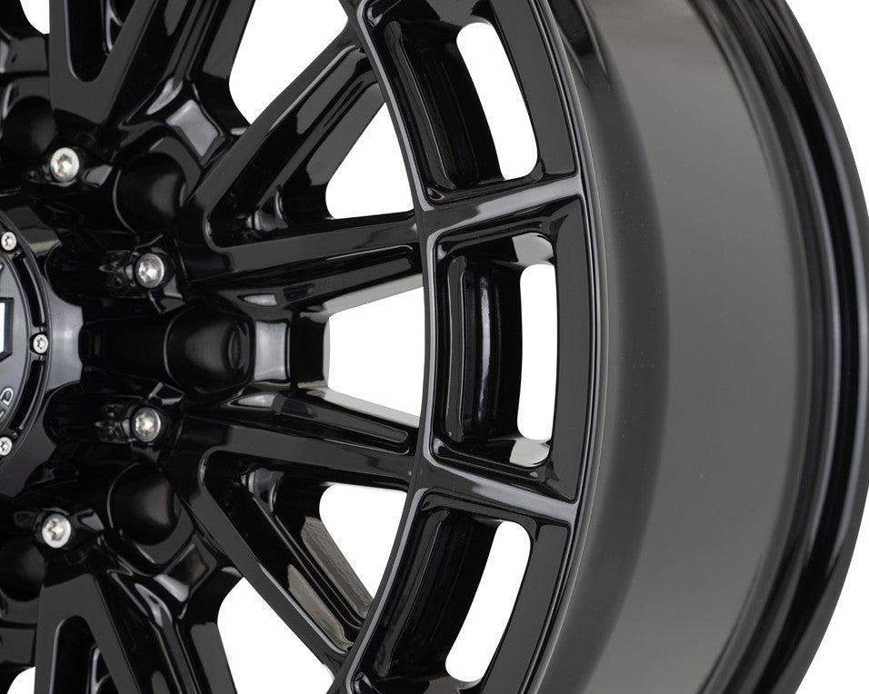 20" Vossen HFX5 Gloss Black 20x9 Concave Wheels Fits GMC Sierra HD 2001-2010