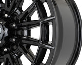 20" Vossen HFX5 Gloss Black 20x9 Wheels Fits Chevy Silverado 2500HD 3500HD