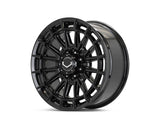 20" Vossen HFX5 Gloss Black 20x9 Wheels Fits Chevy Silverado HD 2001-2010