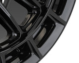 20" Vossen HFX5 Gloss Black 20x9 Wheels Fits Chevy Silverado 2500HD 3500HD