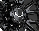 20" Vossen HFX5 Gloss Black 20x9 Concave Wheels Fits GMC Sierra 2500HD 3500HD