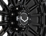 20" Vossen HFX5 Gloss Black 20x9 Concave Wheels Rims Fits RAM 2500 3500