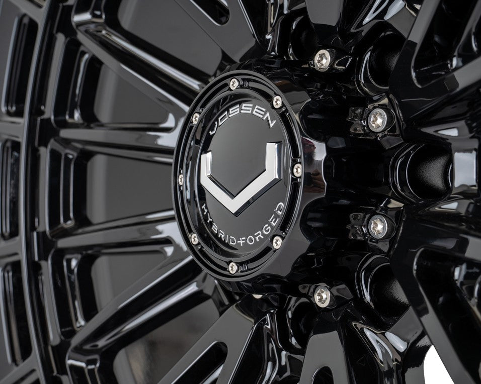 22" Vossen HFX5 Gloss Black 22x10 Concave Wheels Fits GMC Sierra 2500HD 3500HD