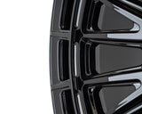 20" Vossen HFX5 Gloss Black 20x10 Concave Wheels Rims Fits RAM 2500 3500