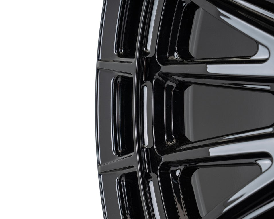 22" Vossen HFX5 Gloss Black 22x10 Concave Wheels Rims Fits RAM 2500 3500