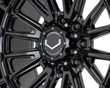 20" Vossen HFX5 Gloss Black 20x10 Concave Wheels Rims Fits RAM 2500 3500