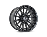 22" Vossen HFX5 Gloss Black 22x10 Wheels Fits Chevy Silverado 2500HD 3500HD
