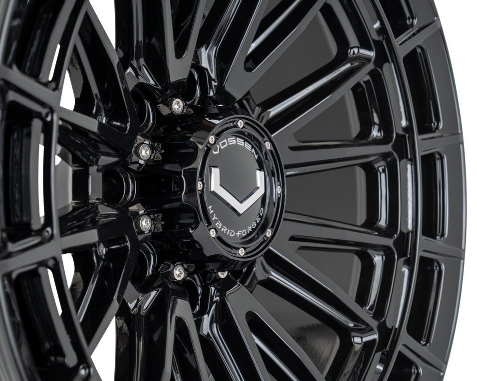 22" Vossen HFX5 Gloss Black 22x10 Wheels Fits Chevy Silverado HD 2001-2010