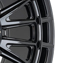 22" Vossen HFX5 Gloss Black 22x10 Concave Wheels Fits GMC Sierra HD 2001-2010