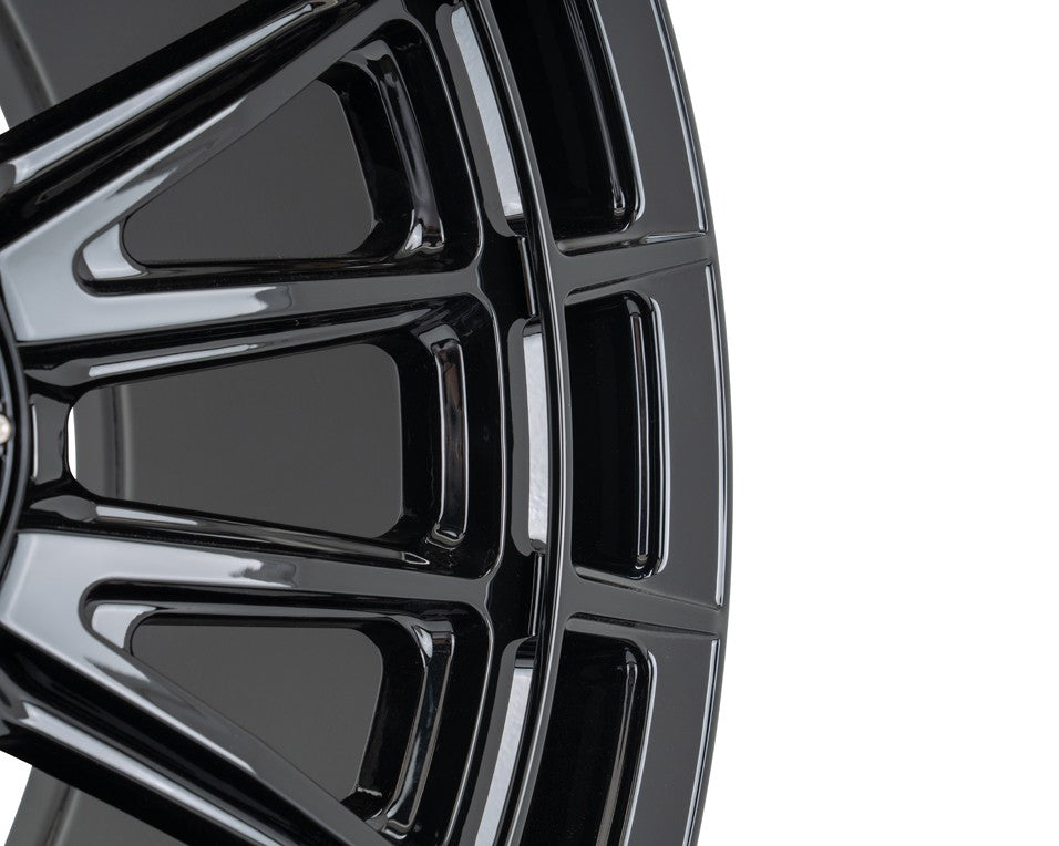 22" Vossen HFX5 Gloss Black 22x10 Concave Wheels Rims Fits Dodge Ram 2500 3500