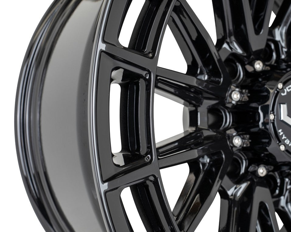 20" Vossen HFX5 Gloss Black 20x10 Concave Wheels Fits Ford F250 F350 Super Duty