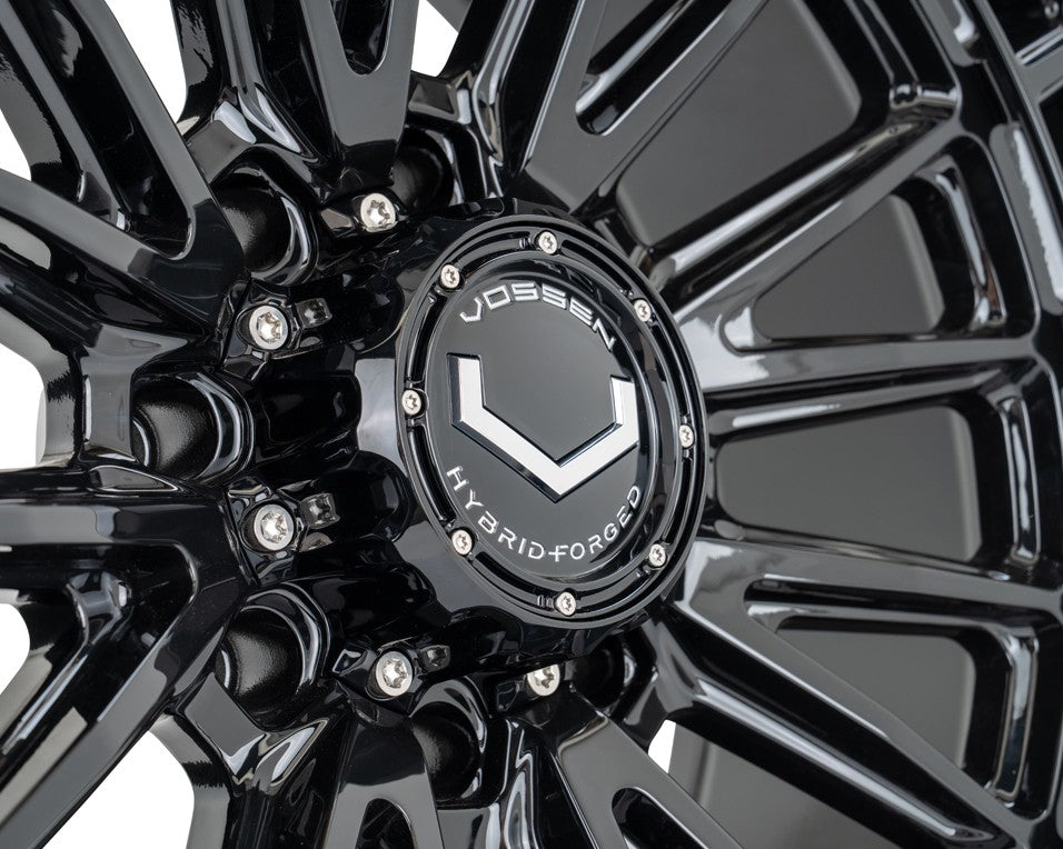 20" Vossen HFX5 Gloss Black 20x10 Wheels Fits Chevy Silverado 2500HD 3500HD