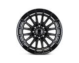 22" Vossen HFX5 Gloss Black 22x12 Concave Wheels Rims Fits Dodge Ram 2500 3500