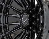 22" Vossen HFX5 Gloss Black 22x12 Concave Wheels Fits GMC Sierra HD 2001-2010