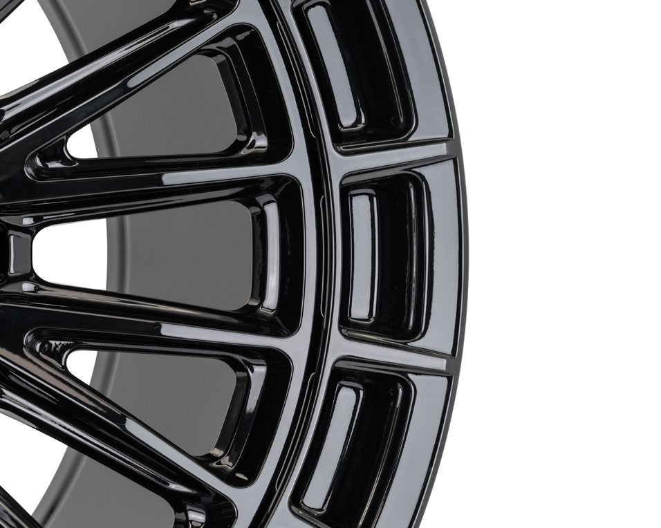 24" Vossen HFX5 Gloss Black 24x12 Concave Wheels Fits GMC Sierra HD 2001-2010