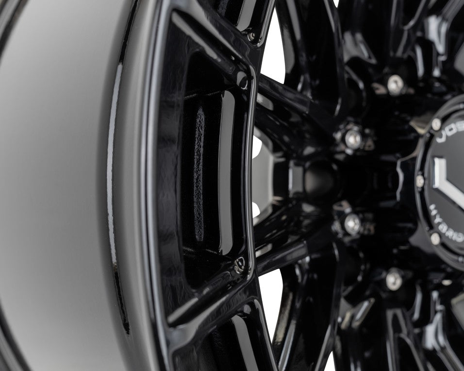 22" Vossen HFX5 Gloss Black 22x12 Concave Wheels Rims Fits RAM 2500 3500
