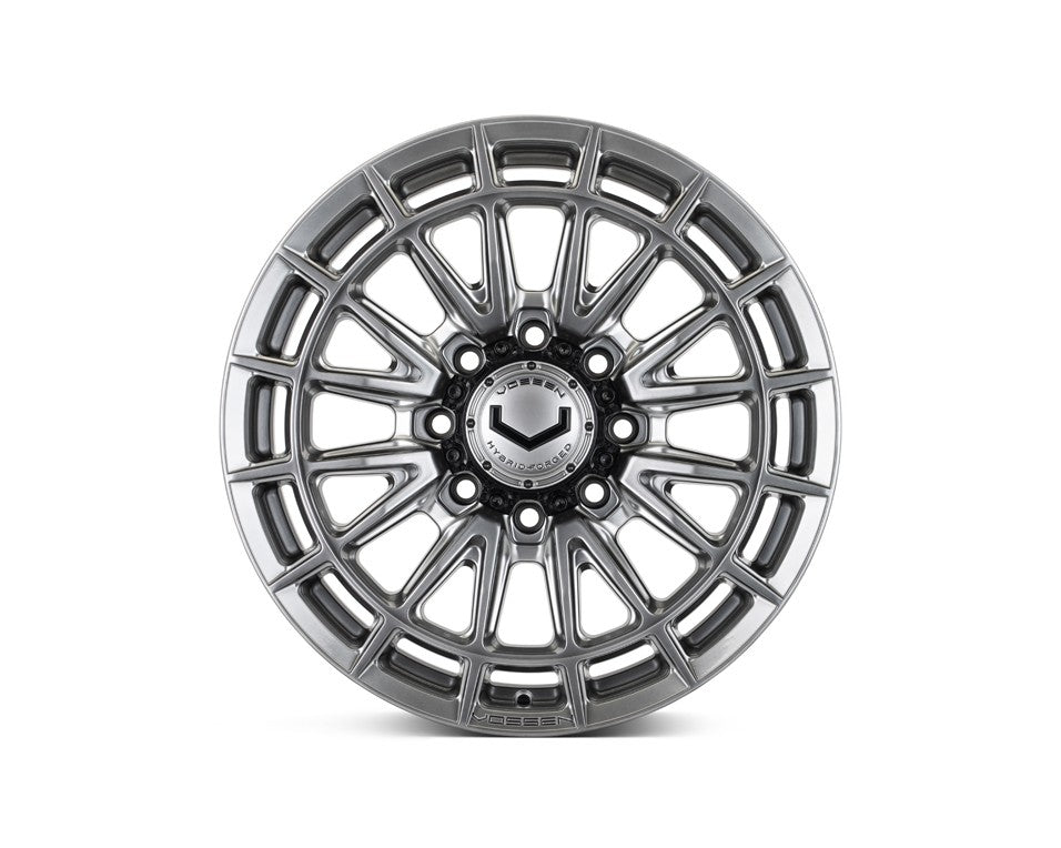 24" Vossen HFX5 Hyper Gunmetal 24x12 Concave Wheels Fits GMC Sierra HD 2001-2010