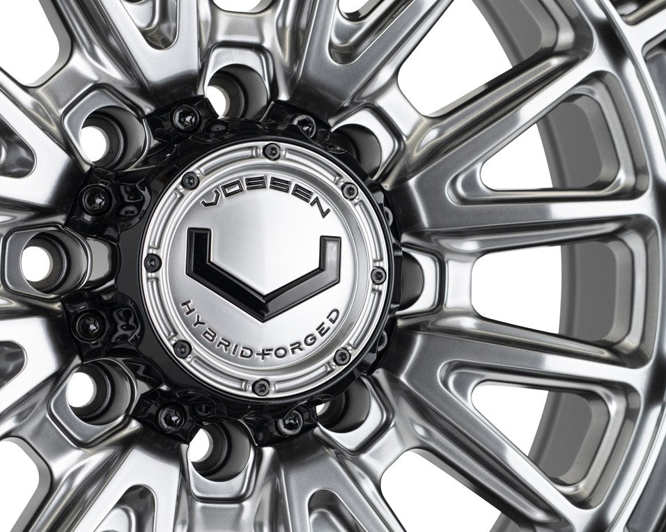 22" Vossen HFX5 Hyper Gunmetal 22x12 Wheels Fits GMC Sierra 2500HD 3500HD