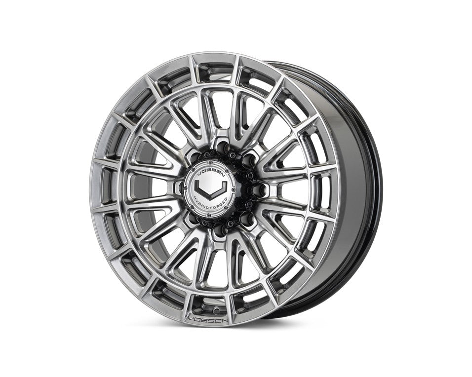 22" Vossen HFX5 Hyper Gunmetal 22x10 Concave Wheels Fits Dodge Ram 2500 3500