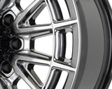 20" Vossen HFX5 Hyper Gunmetal 20x10 Wheels Fits GMC Sierra 2500HD 3500HD