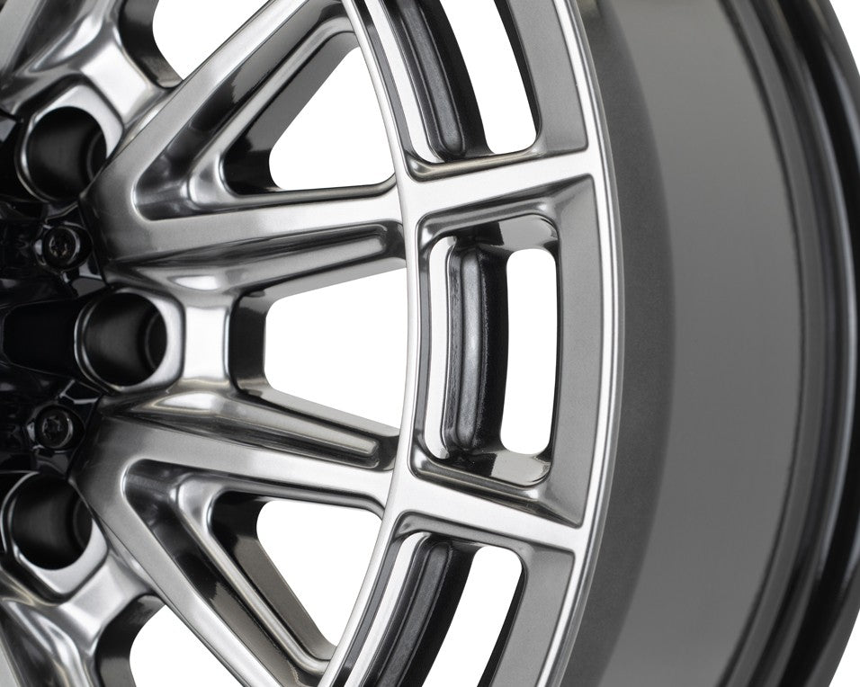 20" Vossen HFX5 Hyper Gunmetal 20x10 Concave Wheels Fits Dodge Ram 2500 3500