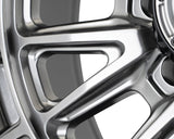 22" Vossen HFX5 Hyper Gunmetal 22x12 Concave Wheels Rims Fits RAM 2500 3500
