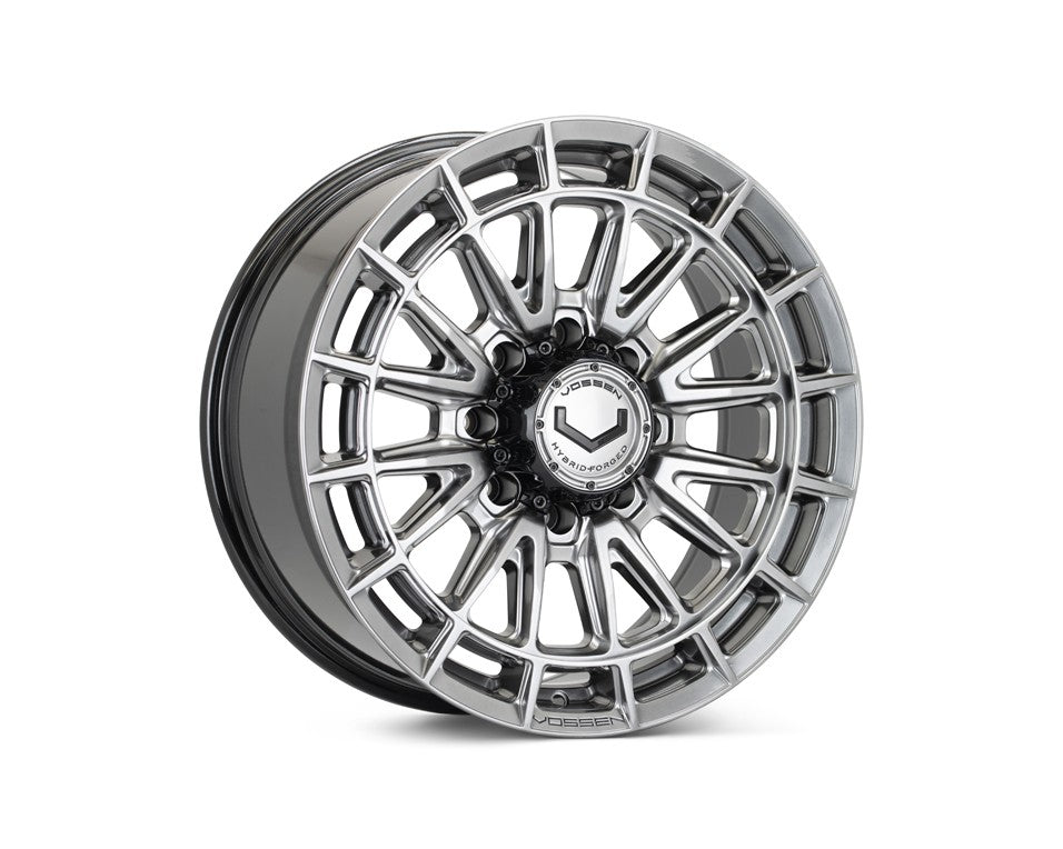 24" Vossen HFX5 Hyper Gunmetal 24x12 Wheels Fits Chevy Silverado HD 2001-2010
