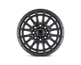 20" Vossen HFX5 Satin Black 20x9 Wheels Fits Chevy Silverado HD 2001-2010