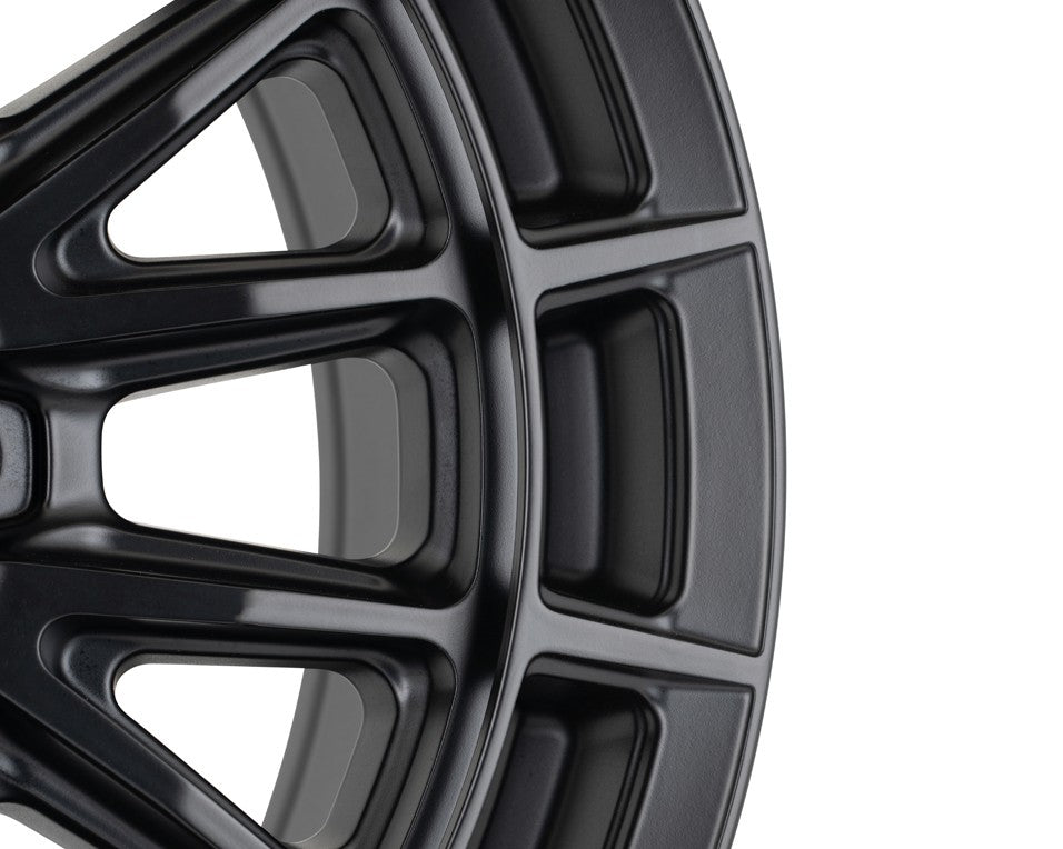 20" Vossen HFX5 Satin Black 20x9 Wheels Fits Chevy Silverado 2500HD 3500HD