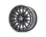 20" Vossen HFX5 Satin Black 20x9 Wheels Fits Chevy Silverado HD 2001-2010