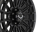20" Vossen HFX5 Satin Black 20x9 Concave Wheels Fits GMC Sierra 2500HD 3500HD