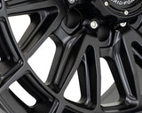 20" Vossen HFX5 Satin Black 20x9 Concave Wheels Fits GMC Sierra 2500HD 3500HD
