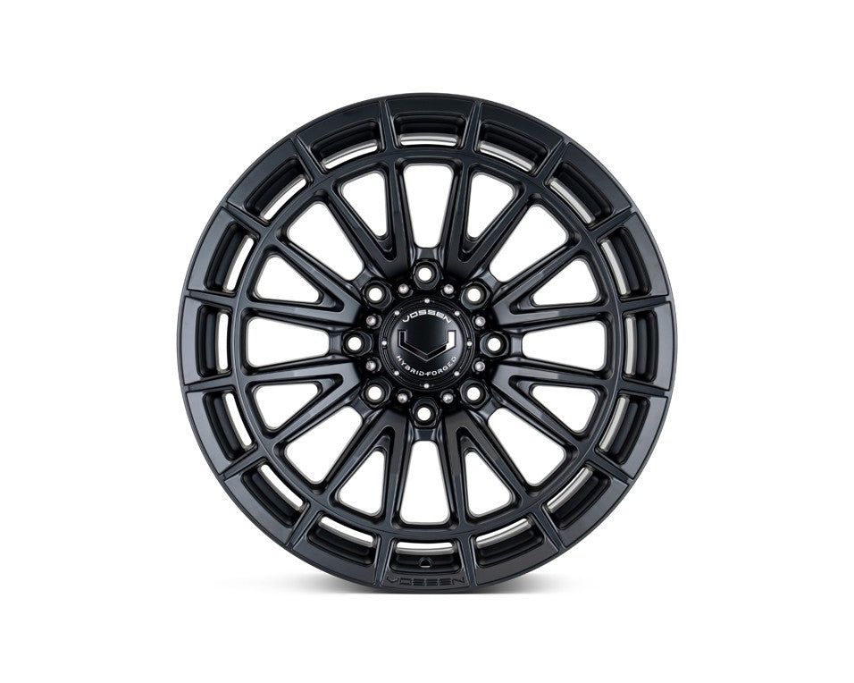 22" Vossen HFX5 Satin Black 22x10 Concave Wheels Fits GMC Sierra 2500HD 3500HD