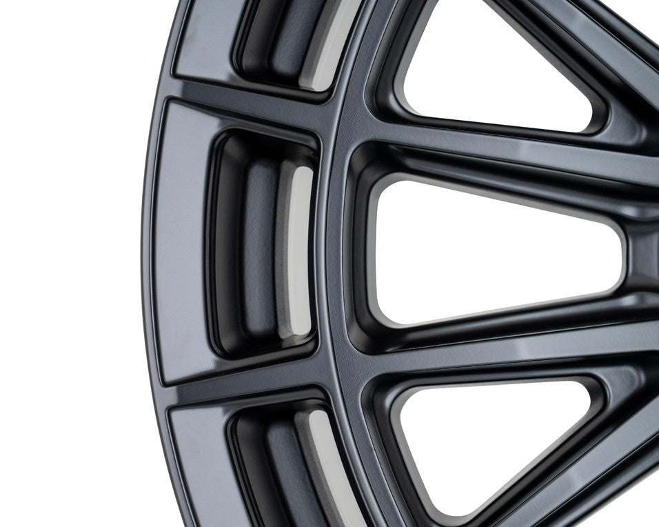 20" Vossen HFX5 Satin Black 20x10 Concave Wheels Fits GMC Sierra 2500HD 3500HD