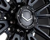 20" Vossen HFX5 Satin Black 20x10 Concave Wheels Rims Fits RAM 2500 3500