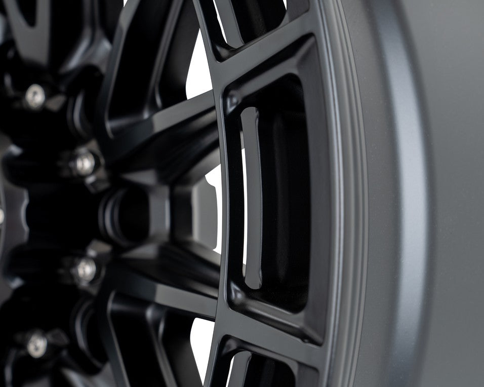 22" Vossen HFX5 Satin Black 22x10 Concave Wheels Fits Ford F250 F350 Super Duty