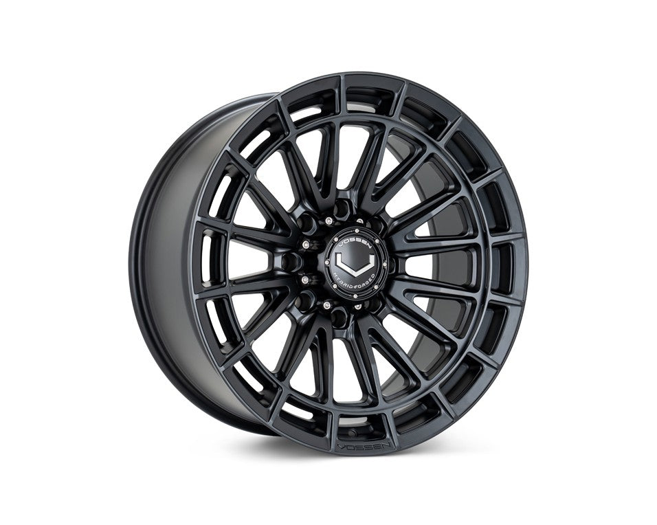 22" Vossen HFX5 Satin Black 22x10 Concave Wheels Rims Fits RAM 2500 3500