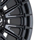 20" Vossen HFX5 Satin Black 20x10 Wheels Fits Chevy Silverado HD 2001-2010