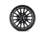 22" Vossen HFX5 Satin Black 22x12 Wheels Fits Chevy Silverado HD 2001-2010