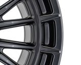 24" Vossen HFX5 Satin Black 24x12 Concave Wheels Rims Fits Dodge Ram 2500 3500