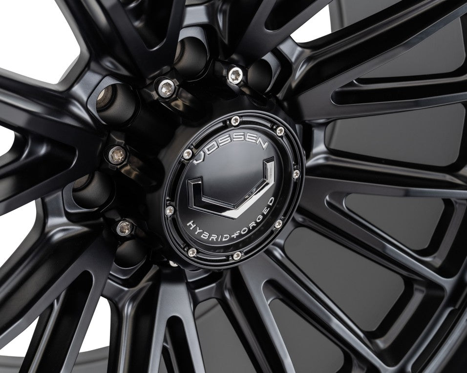 22" Vossen HFX5 Satin Black 22x12 Concave Wheels Rims Fits RAM 2500 3500