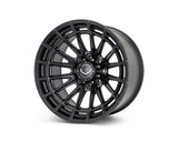 24" Vossen HFX5 Satin Black 24x12 Concave Wheels Rims Fits RAM 2500 3500