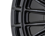 24" Vossen HFX5 Satin Black 24x12 Concave Wheels Fits GMC Sierra 2500HD 3500HD