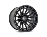 22" Vossen HFX5 Satin Black 22x12 Concave Wheels Fits Ford F250 F350 Super Duty