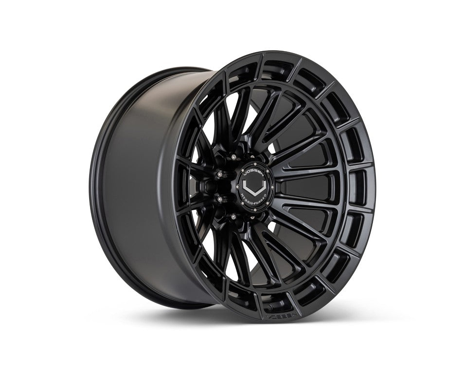 24" Vossen HFX5 Satin Black 24x12 Concave Wheels Rims Fits RAM 2500 3500