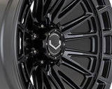 22" Vossen HFX5 Satin Black 22x12 Concave Wheels Fits GMC Sierra 2500HD 3500HD