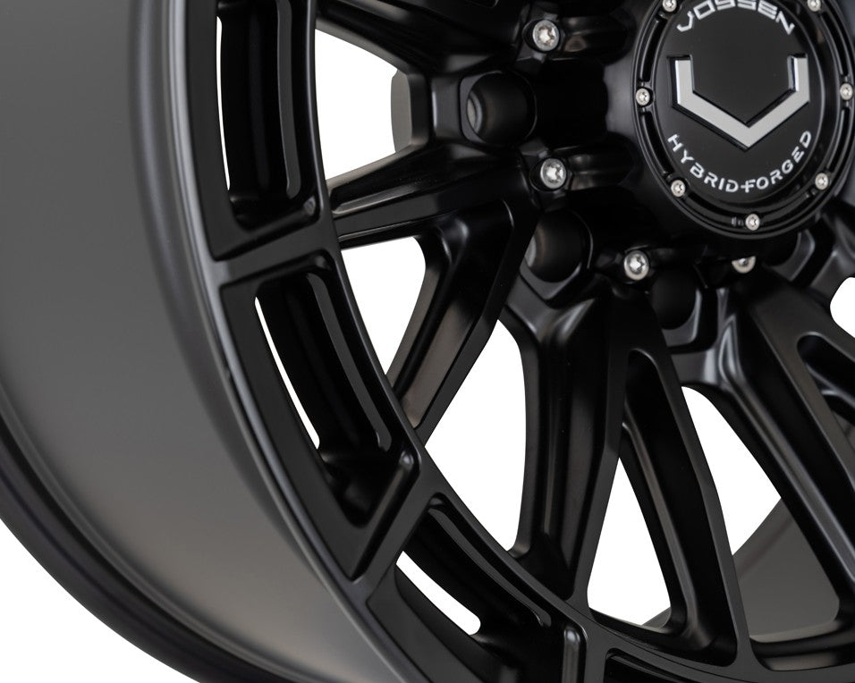 22" Vossen HFX5 Satin Black 22x12 Concave Wheels Rims Fits RAM 2500 3500